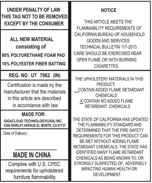 U-shaped Freely Transformable Modular Corner Sofa with Two Ottomans,