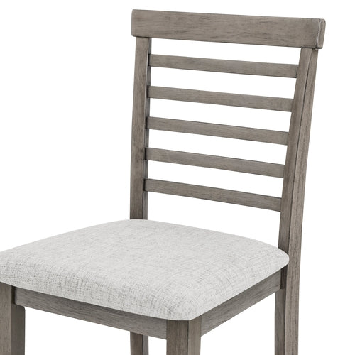 Dining Table, Bar Table and Chairs Set, 5 Piece Dining Table