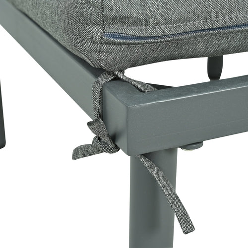 8-Piece Patio Sofa Furniture Set, Half Moon Outdoor Sectional Sofa