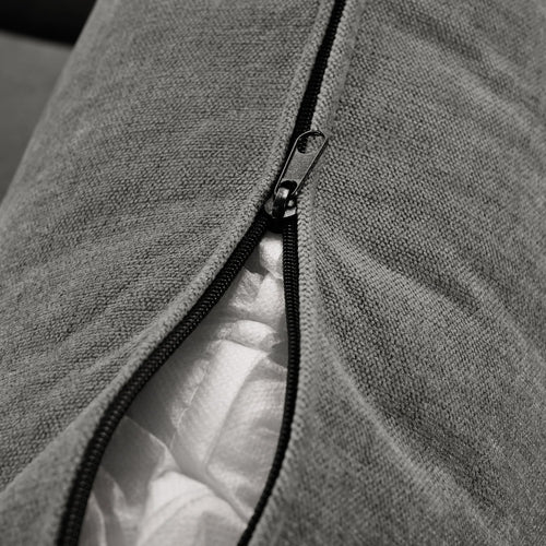 U-shaped Freely Transformable Modular Corner Sofa with Two Ottomans,